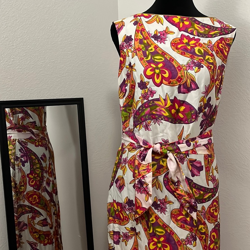 Vintage Mildred’s of Hawaii XXS wiggle dress paisley print